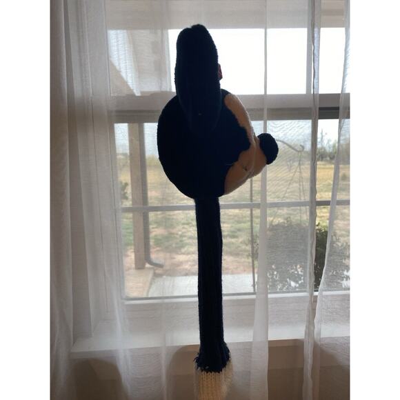 Vintage MINNIE MOUSE GOLF CLUB Plush HEADCOVER Disneyland Knit Cover Bow No Tag - Picture 5 of 6